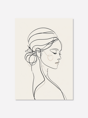 Beauty Line | Canvastavla