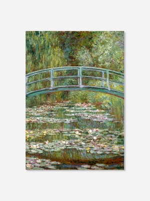 Bridge over a Pond of Water Lilies - Claude Monet | Canvastavla