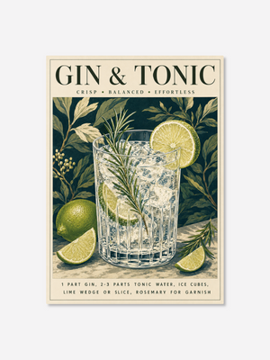 Gin & Tonic | Canvastavla