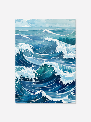 Ocean Waves II | Canvastavla