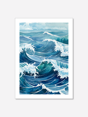Ocean Waves II | Poster