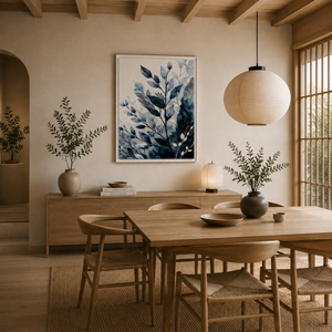 Botanical Indigo | Canvastavla