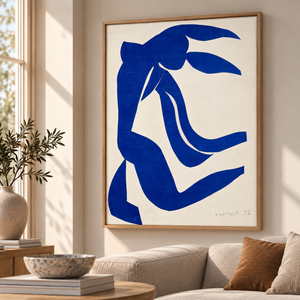 The Flowing Hair - Henri Matisse | Canvastavla
