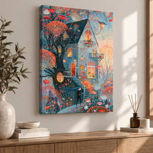 Fairytale House | Canvastavla