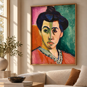 The Green Stripe - Henri Matisse | Canvastavla