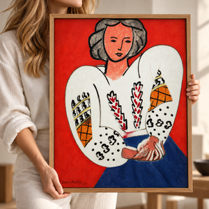 The Romanian Blouse - Henri Matisse | Canvastavla