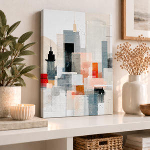 Abstract Cityscape | Canvastavla