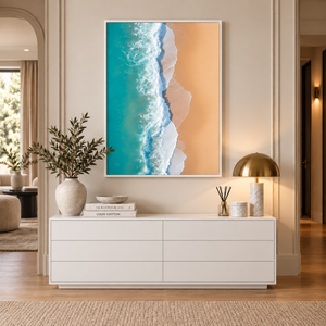 Ocean Meets Land | Canvastavla