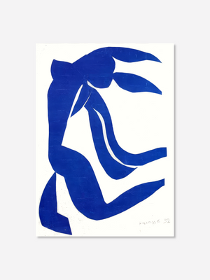 The Flowing Hair - Henri Matisse | Canvastavla