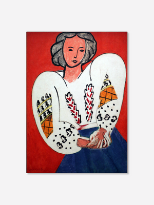 The Romanian Blouse - Henri Matisse | Canvastavla