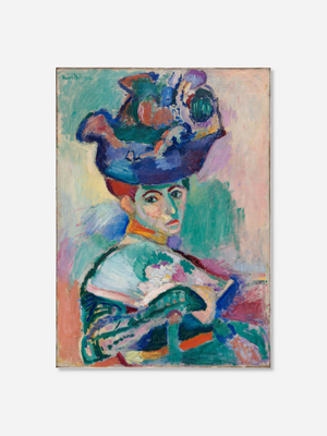 Woman with a Hat - Henri Matisse | Canvastavla