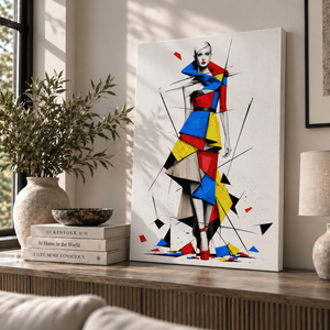 Fashion Geometry | Canvastavla