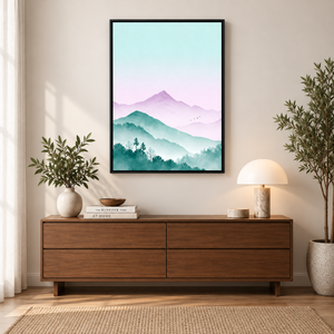 Misty Serenity | Canvastavla
