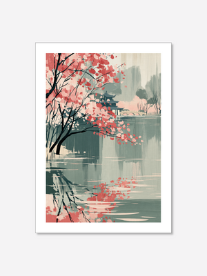 Lake In Bloom | Poster