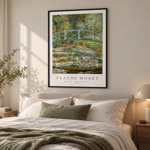 Bridge over a Pond of Water Lilies - Claude Monet | Poster