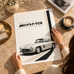 Retro Mercedes | Poster