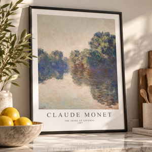 The Seine at Giverny - Claude Monet | Poster