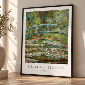 Bridge over a Pond of Water Lilies - Claude Monet | Poster