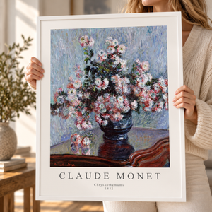 Chrysanthemums - Claude Monet | Poster