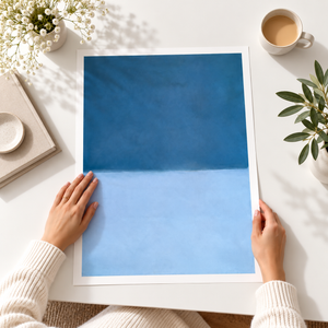 When Blue | Poster