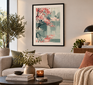 Lake In Bloom | Poster