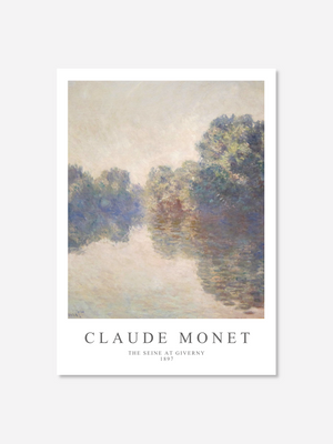 The Seine at Giverny - Claude Monet | Poster